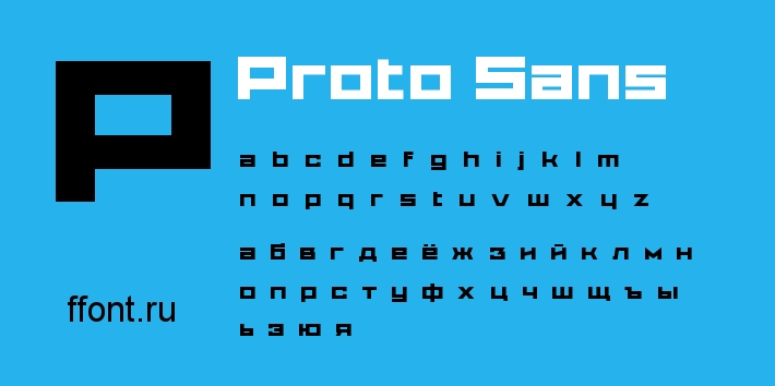 폰트 Proto Sans