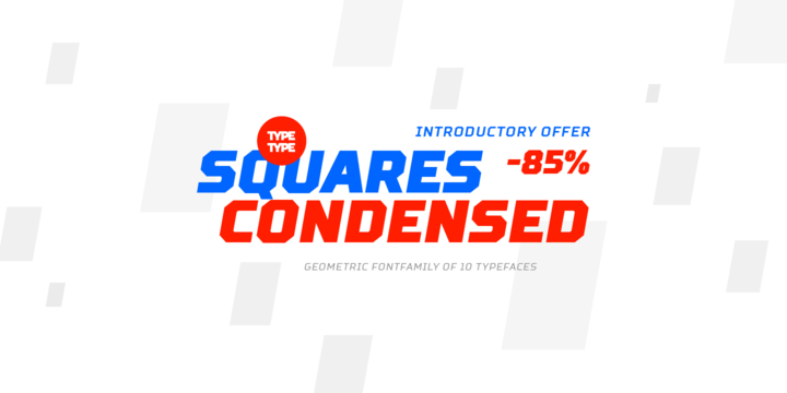 폰트 TT Squares Condensed