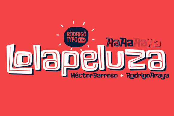폰트 Lolapeluza