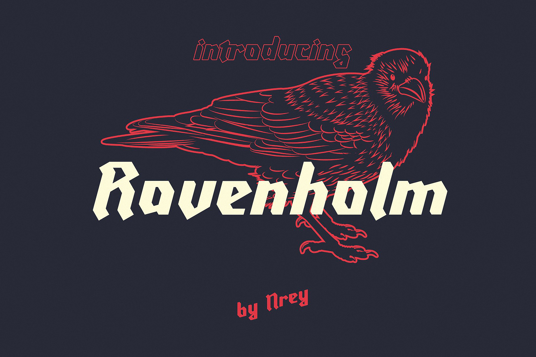 폰트 Ravenholm