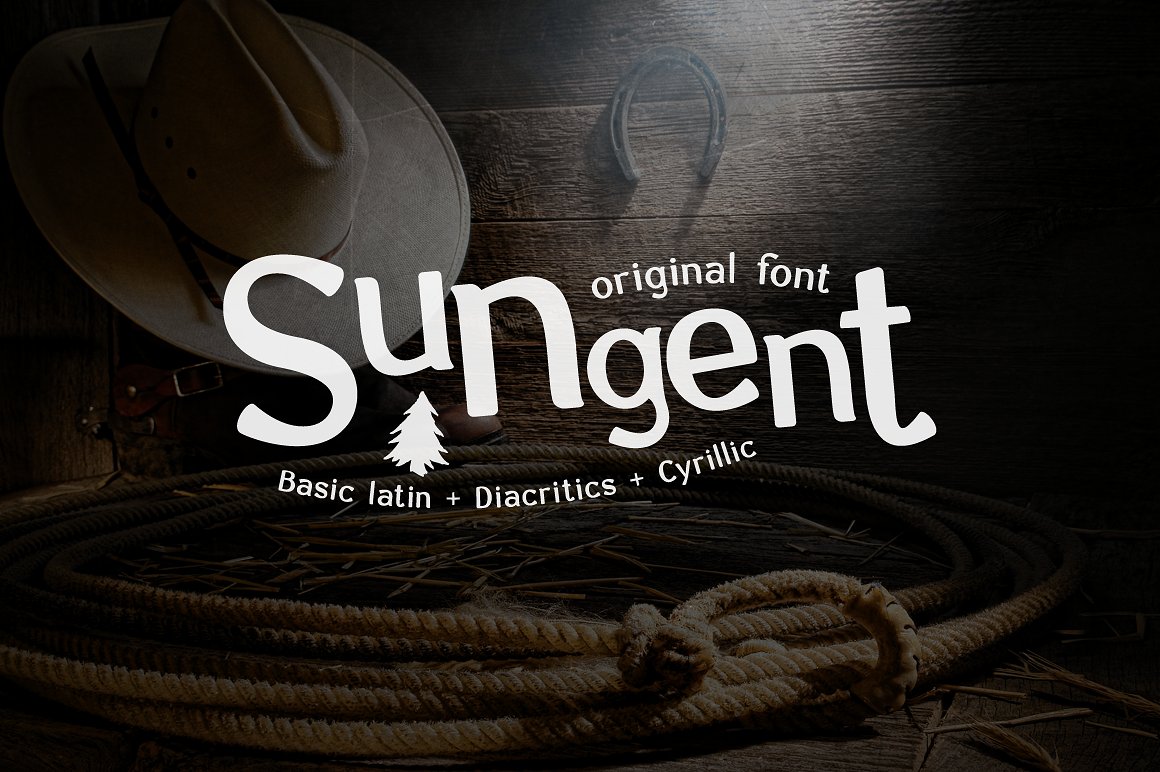 폰트 Sungent