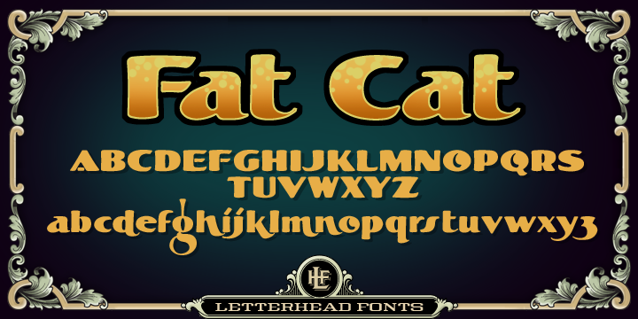 폰트 LHF Fat Cat