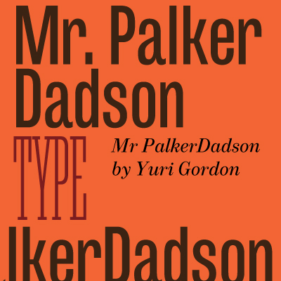 폰트 Mr Palker Dadson