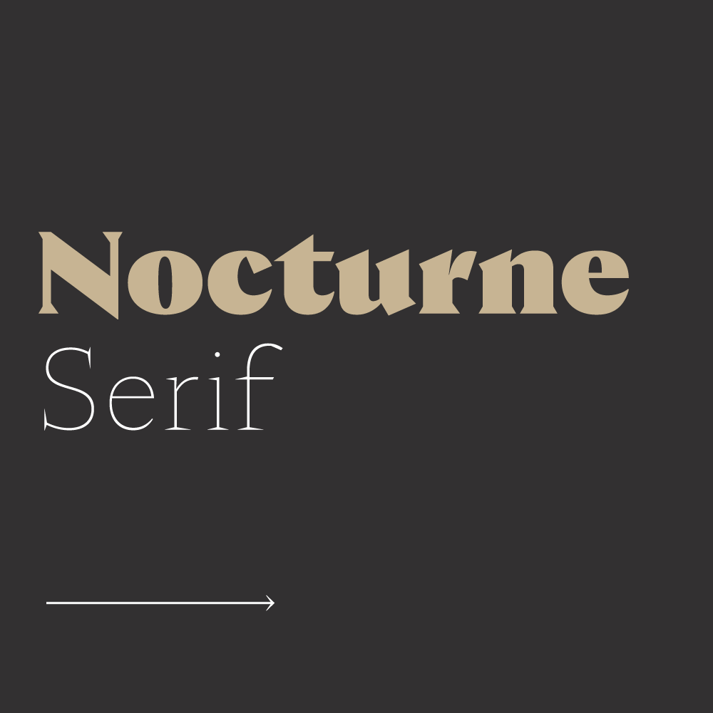 폰트 Nocturne Serif