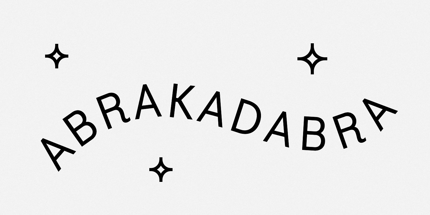 폰트 Abrakadabra