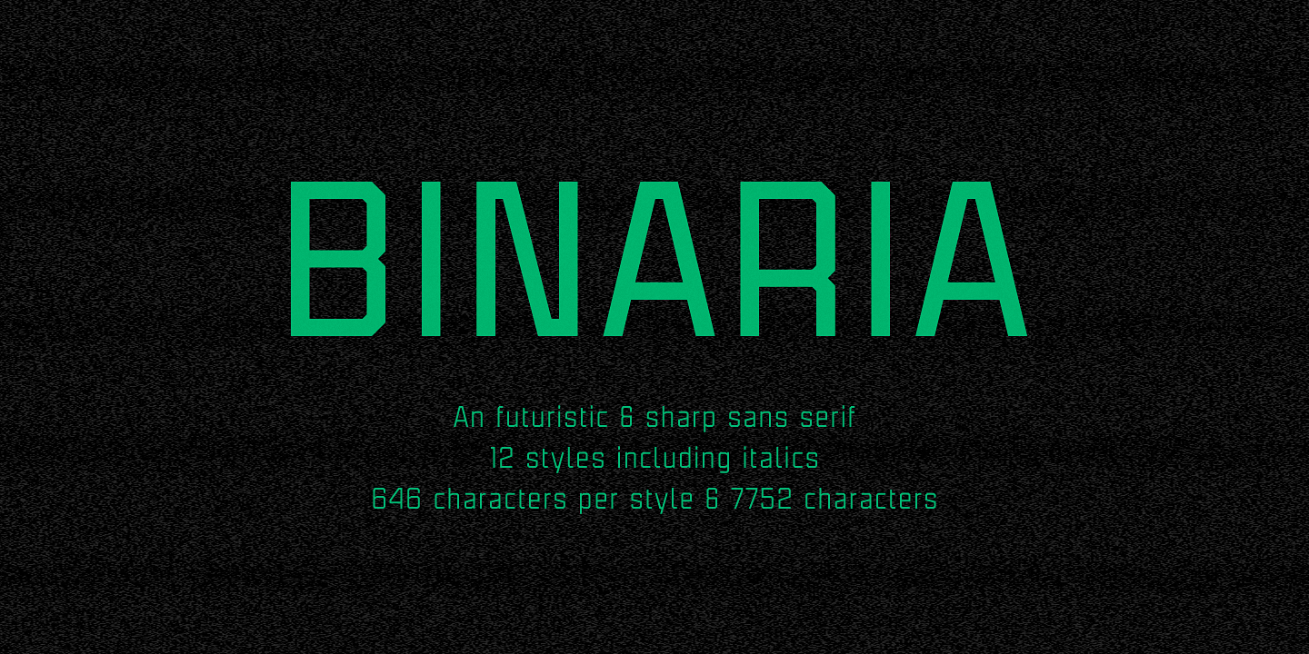 폰트 Binaria