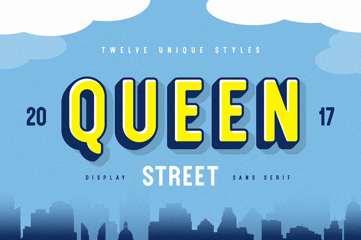 폰트 Queen Street