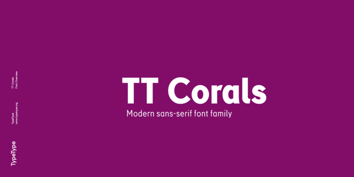 폰트 TT Corals
