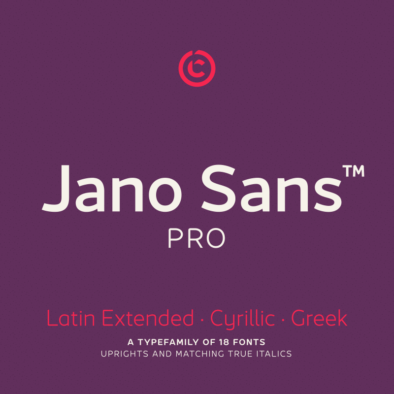 폰트 Jano Sans Pro
