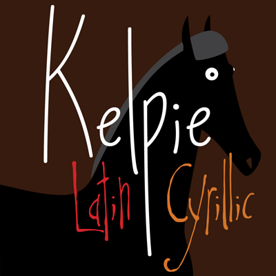 폰트 Kelpie