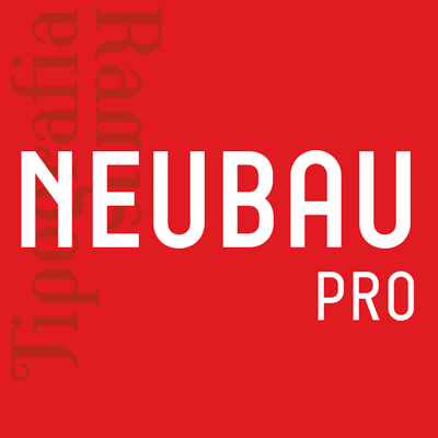 폰트 Neubau Pro