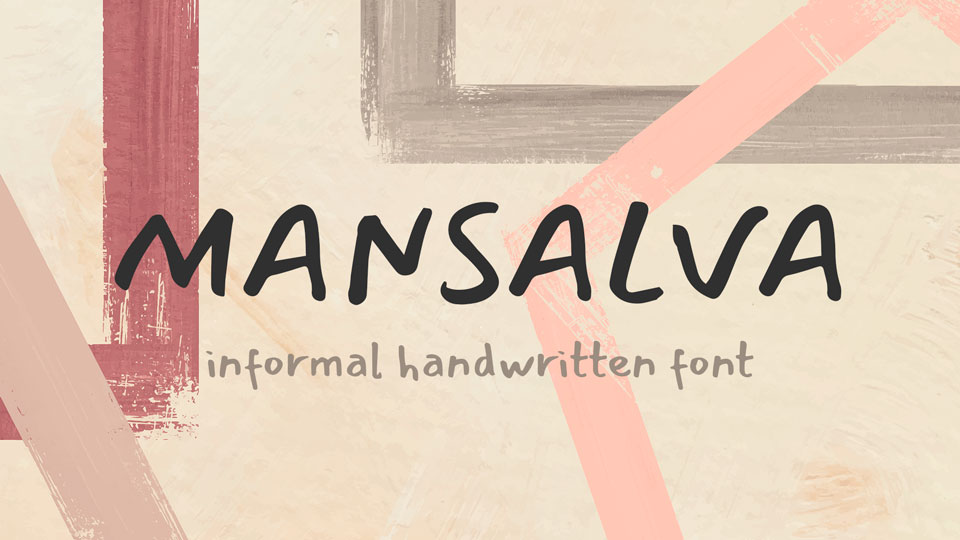 폰트 Mansalva