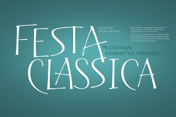 폰트 Festa Classica