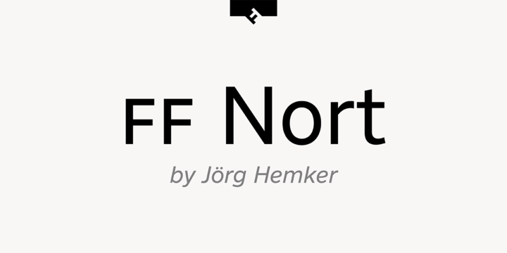 폰트 FF Nort