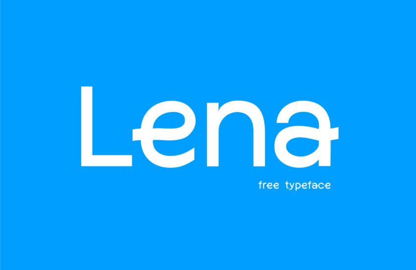 폰트 Lena