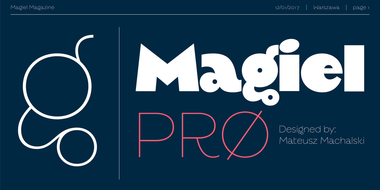폰트 Magiel PRO