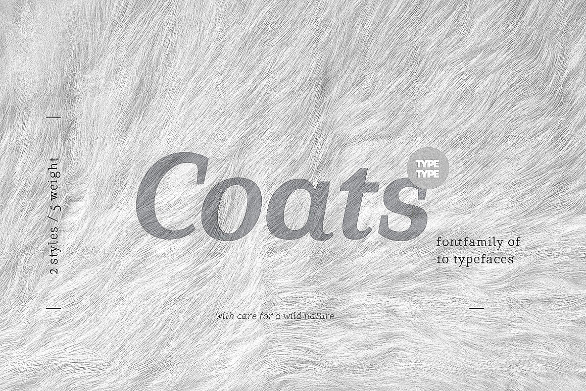폰트 TT Coats
