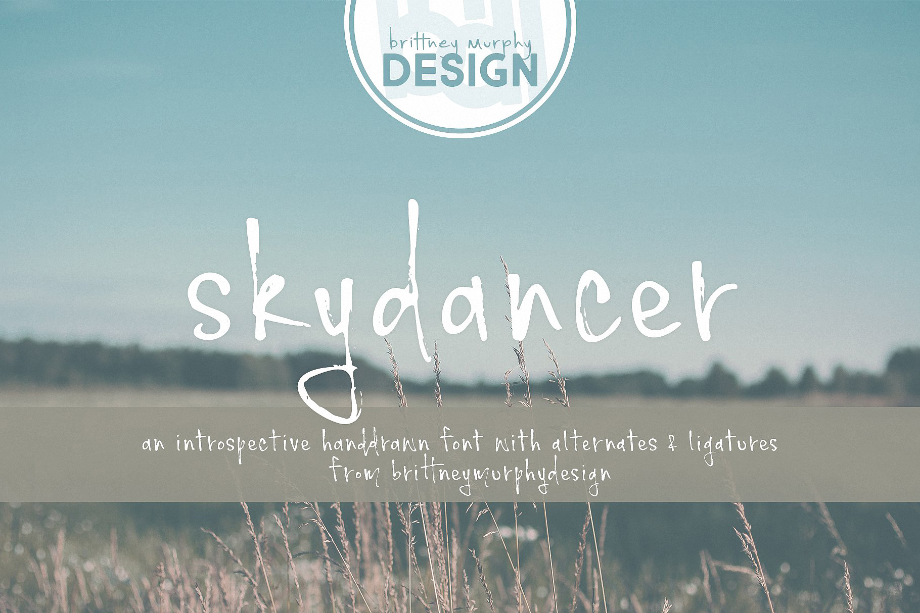 폰트 Skydancer