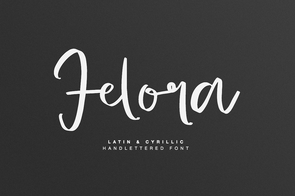 폰트 Felora