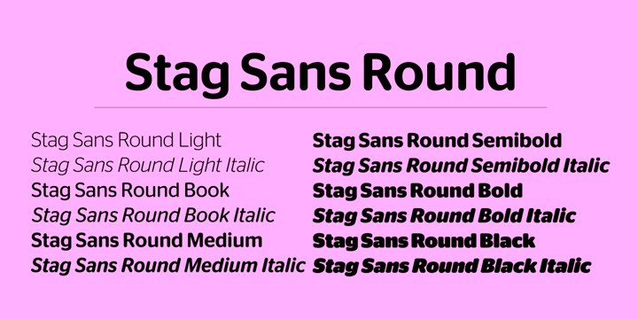 Stag Sans