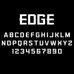 폰트 Edge