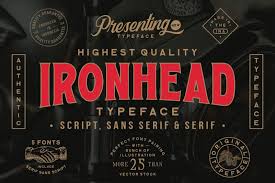 폰트 Iron Head