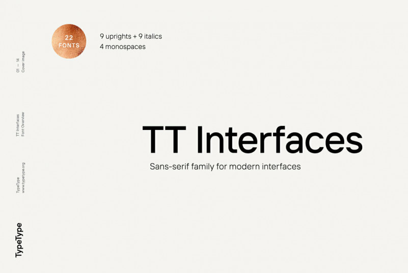 폰트 TT Interfaces