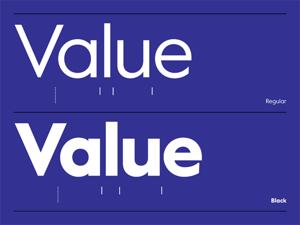 폰트 Value Sans Pro