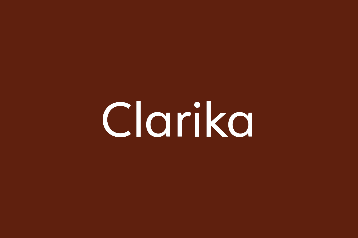 폰트 Clarika Pro