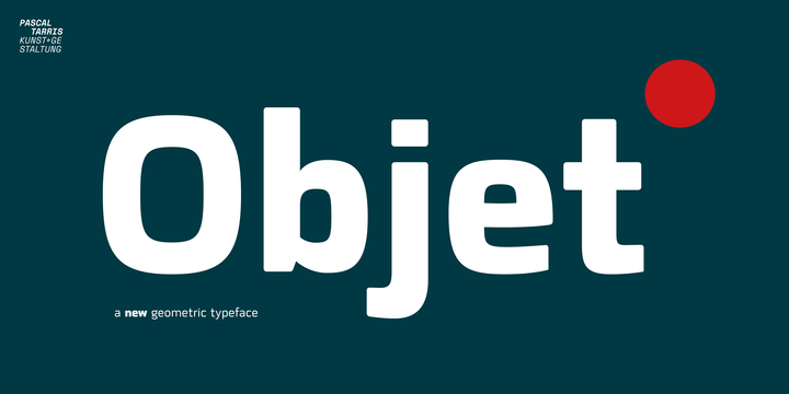 폰트 Objet