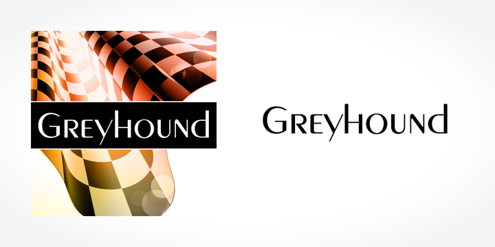 폰트 Greyhound