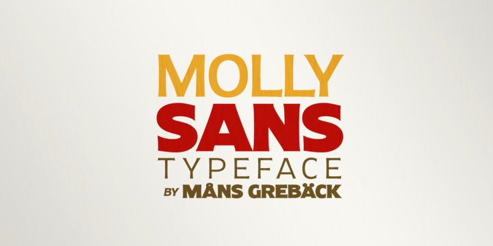 폰트 Molly Sans