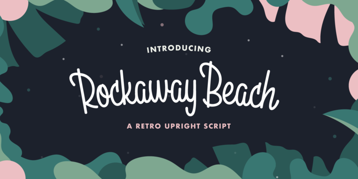 폰트 Rockaway Beach