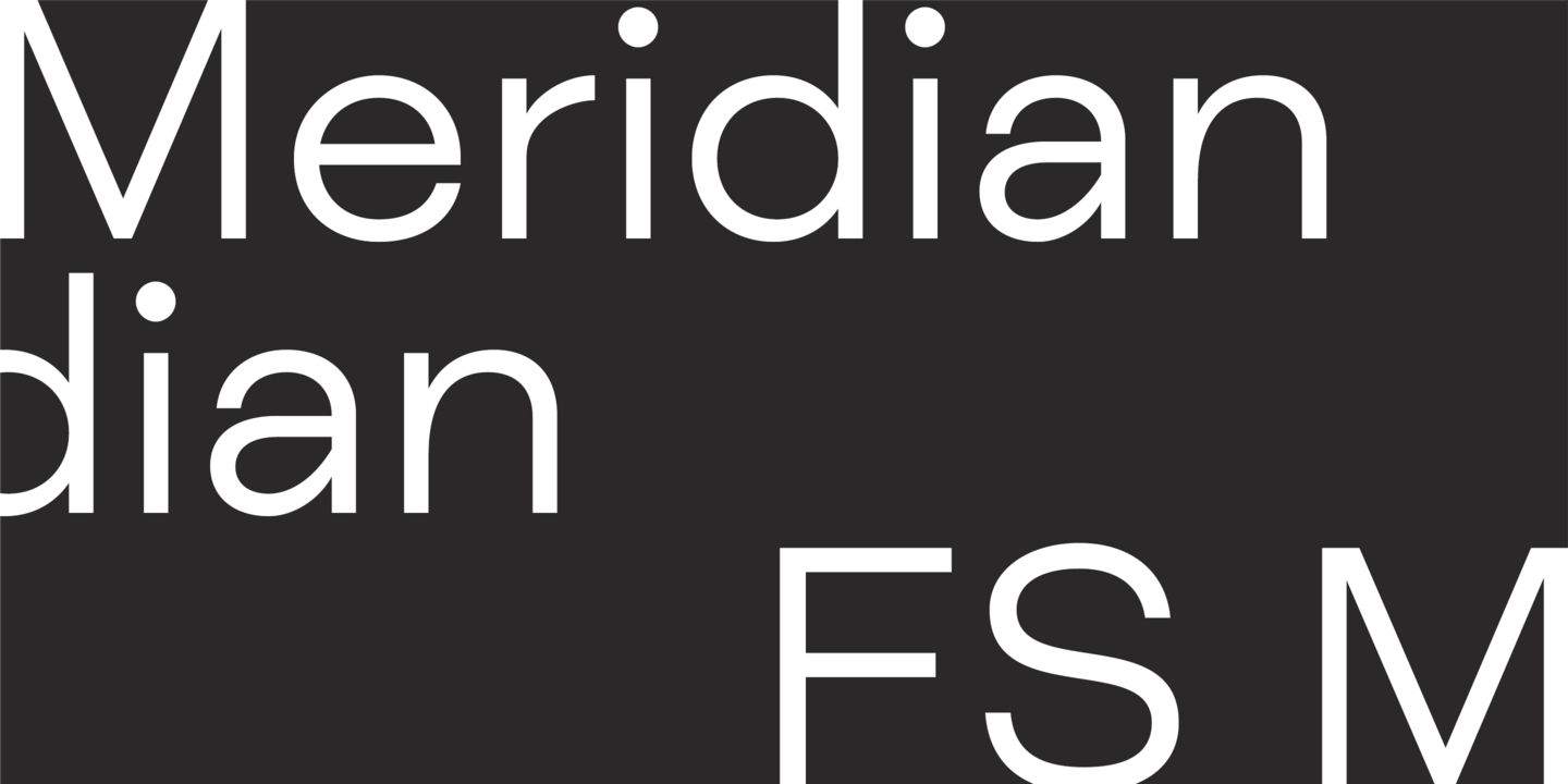 폰트 FS Meridian