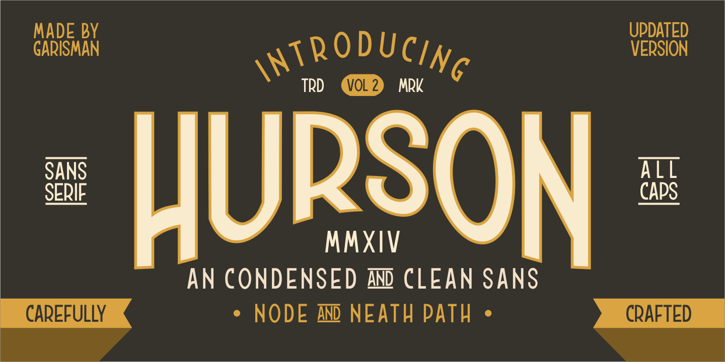 폰트 Hurson Clean