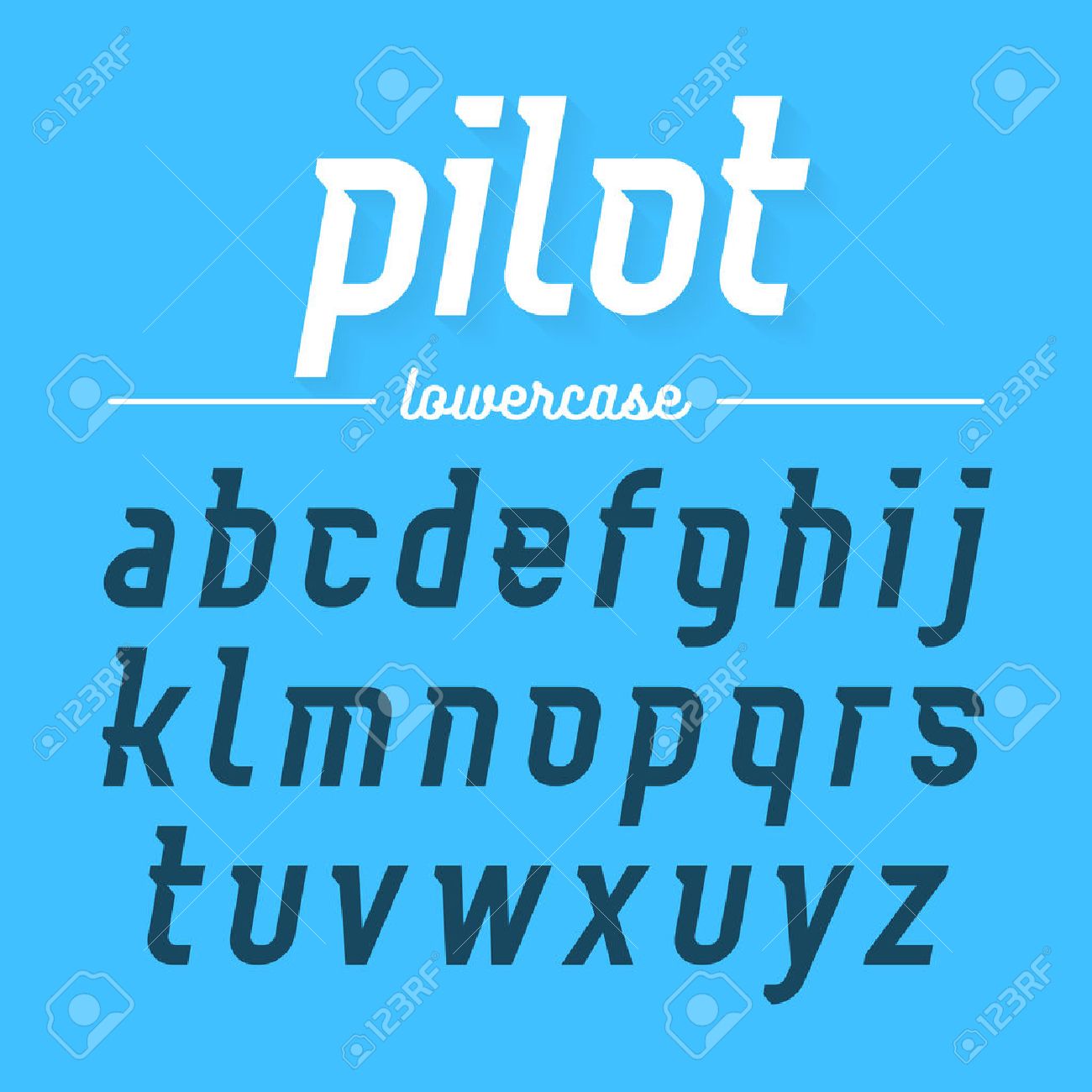 폰트 Pilot
