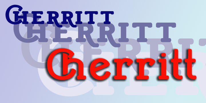 폰트 Cherritt