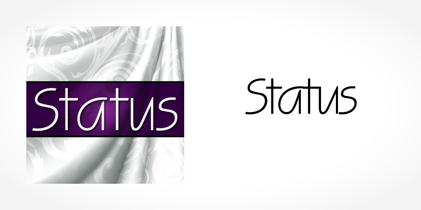 폰트 Status