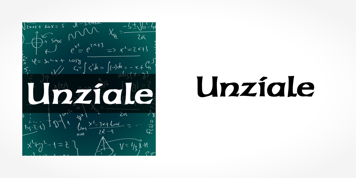 폰트 Unziale