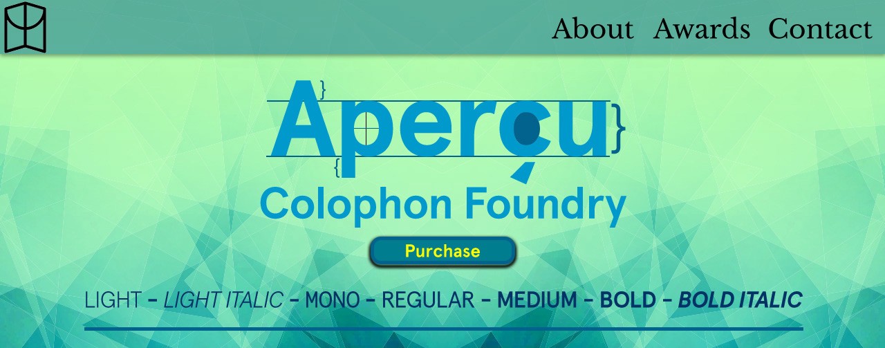 폰트 Apercu Mono Pro