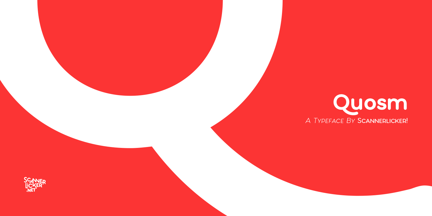 폰트 Quosm