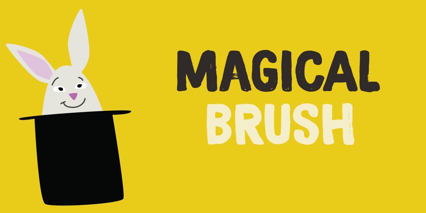 폰트 Magical Brush