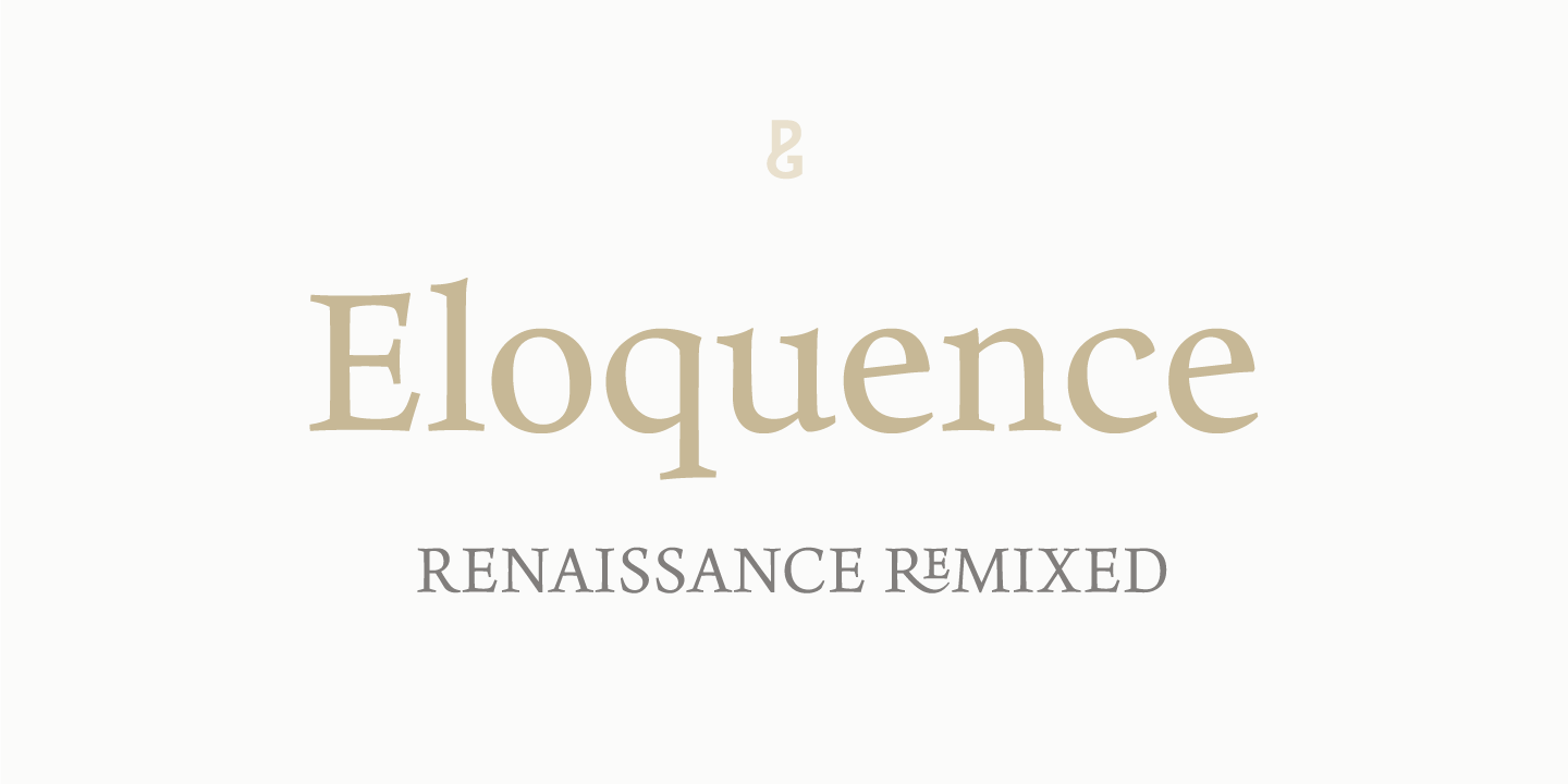 폰트 Eloquence