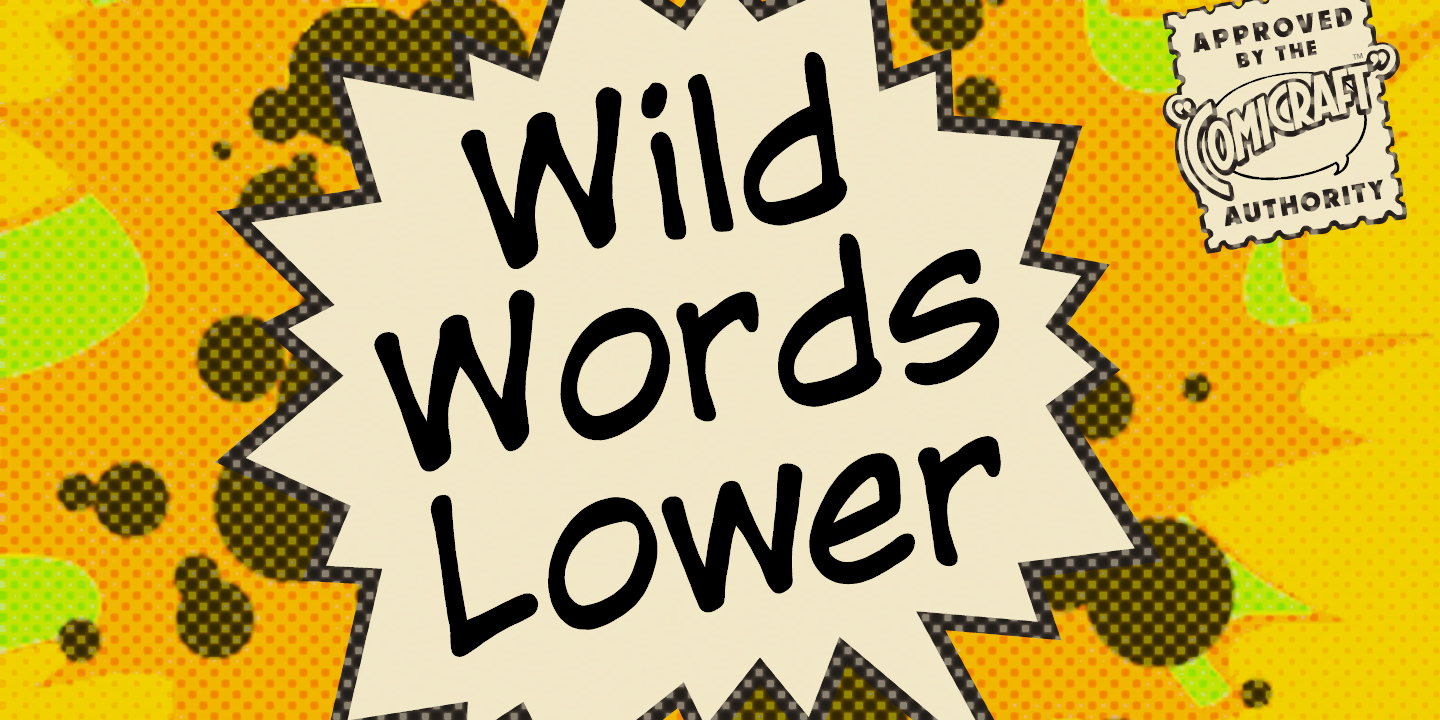 폰트 WildWords Lower