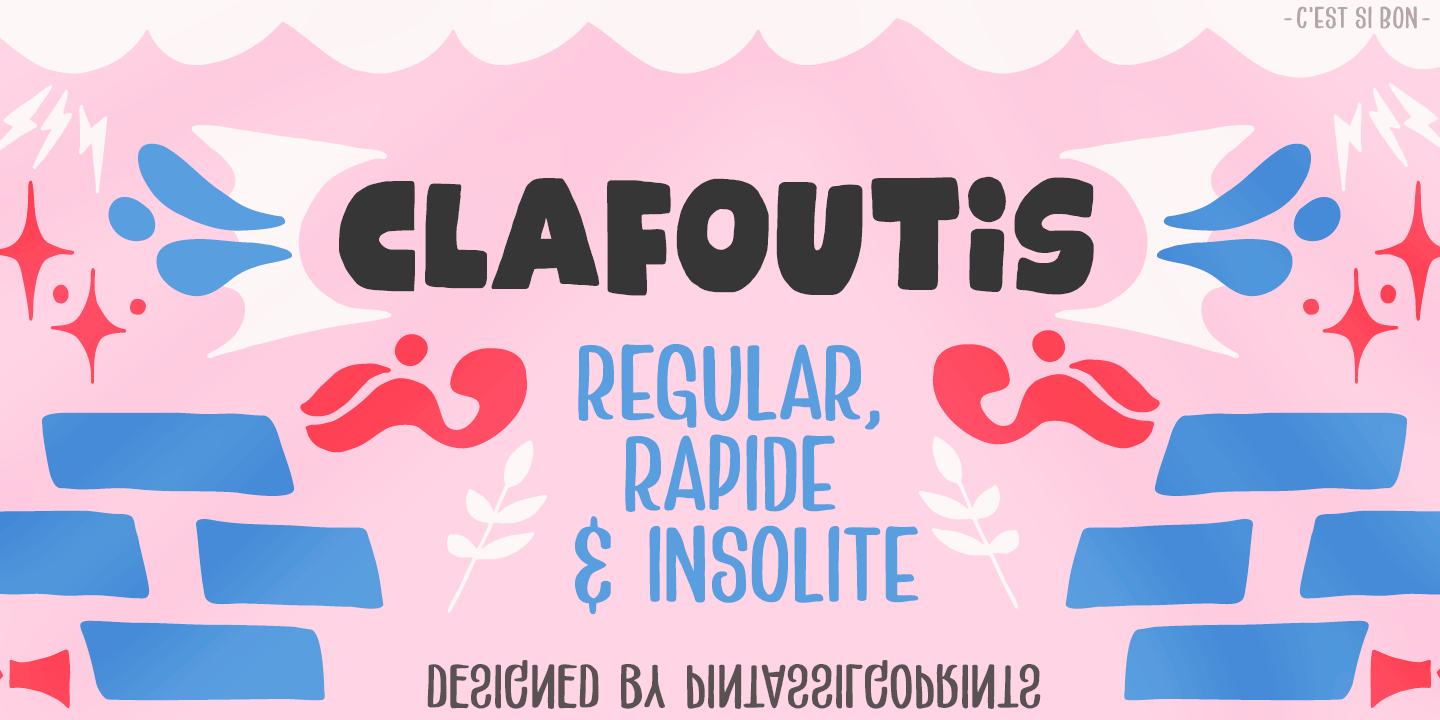 폰트 Clafoutis