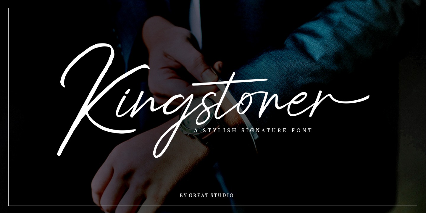 폰트 Kingstoner Font