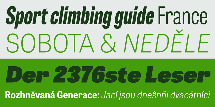 폰트 Tablet Gothic