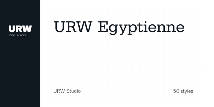 폰트 Egyptienne URW Extra Wide