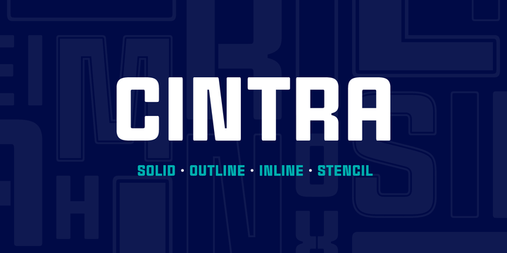 폰트 Cintra