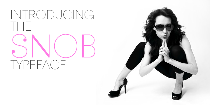 폰트 Snob
